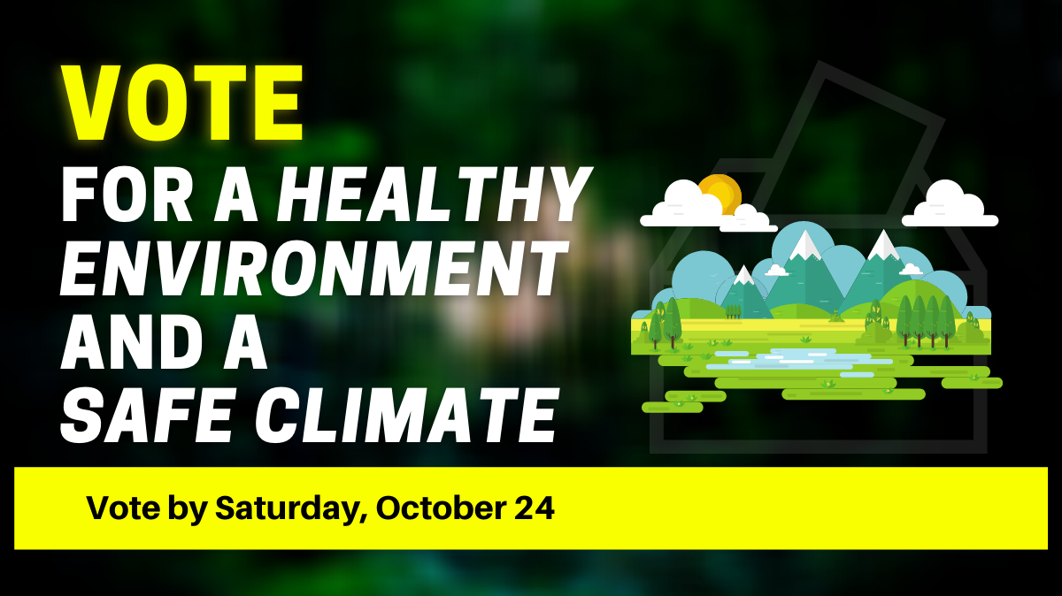 Make the BC election about a healthy environment and a safe climate Wilderness Committee